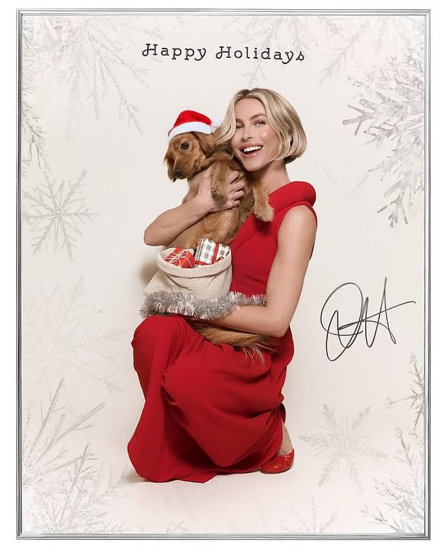 Julianne Hough of Dancing With The Stars fame kept her dog Sunny