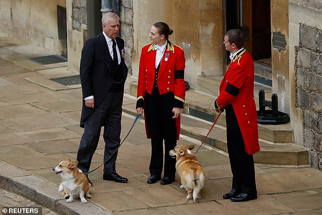 The Duke of York was given two of Her Late Majesty's dogs after her death, but the 64-year-old doesn't want to walk any of them because he is very sick. 