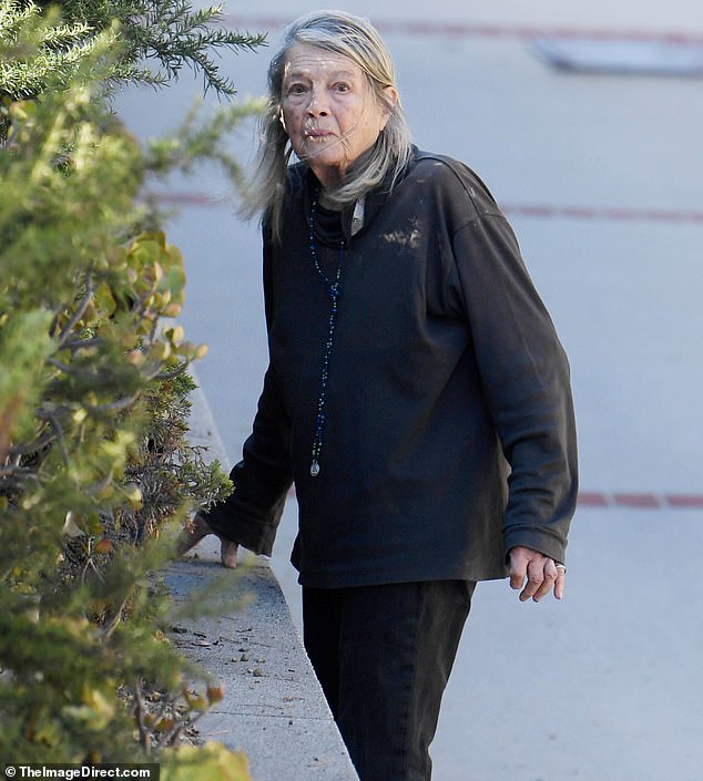 During Angie's most recent outing to Los Angeles, she dressed casually in a black long-sleeved shirt and a pair of black jeans.