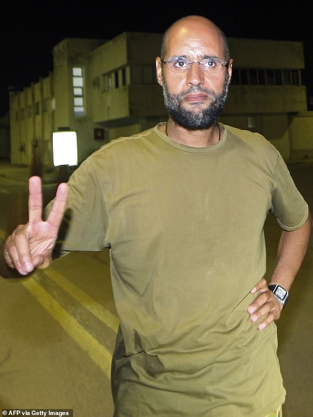 Saif al-Islam Gaddafi, son of Libyan leader Moamer Gaddafi, is wanted by the International Criminal Court for crimes against humanity