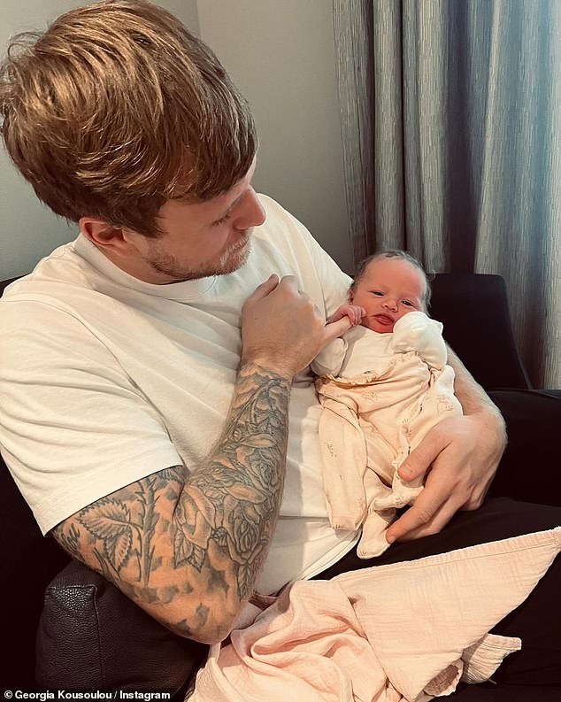 The former TOWIE star welcomed her second child with husband Tommy Mallet, 31, last month.