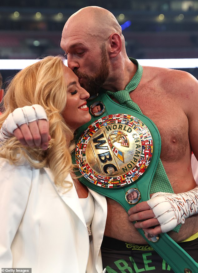 Tyson, 36, claimed earlier this week that he had not spoken to his wife Paris for three months as he locked himself in his training camp this time to stay focused and win.