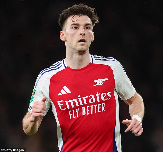 Tierney's time at Arsenal was interrupted by physical problems