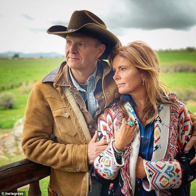 Mark Burnett, raised in Dagenham, east London, has become one of America's most successful television producers; He is pictured with his third wife, Irish actress Roma Downey.