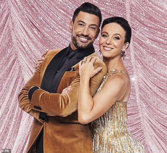 The professional dancer, 34, made her debut on Ballando Con Le Stelle after leaving the British series after almost 10 years due to a BBC investigation into Amanda Abbingdon's claims that he harassed her during last year's series (Giovanni and Amanda in the photo).