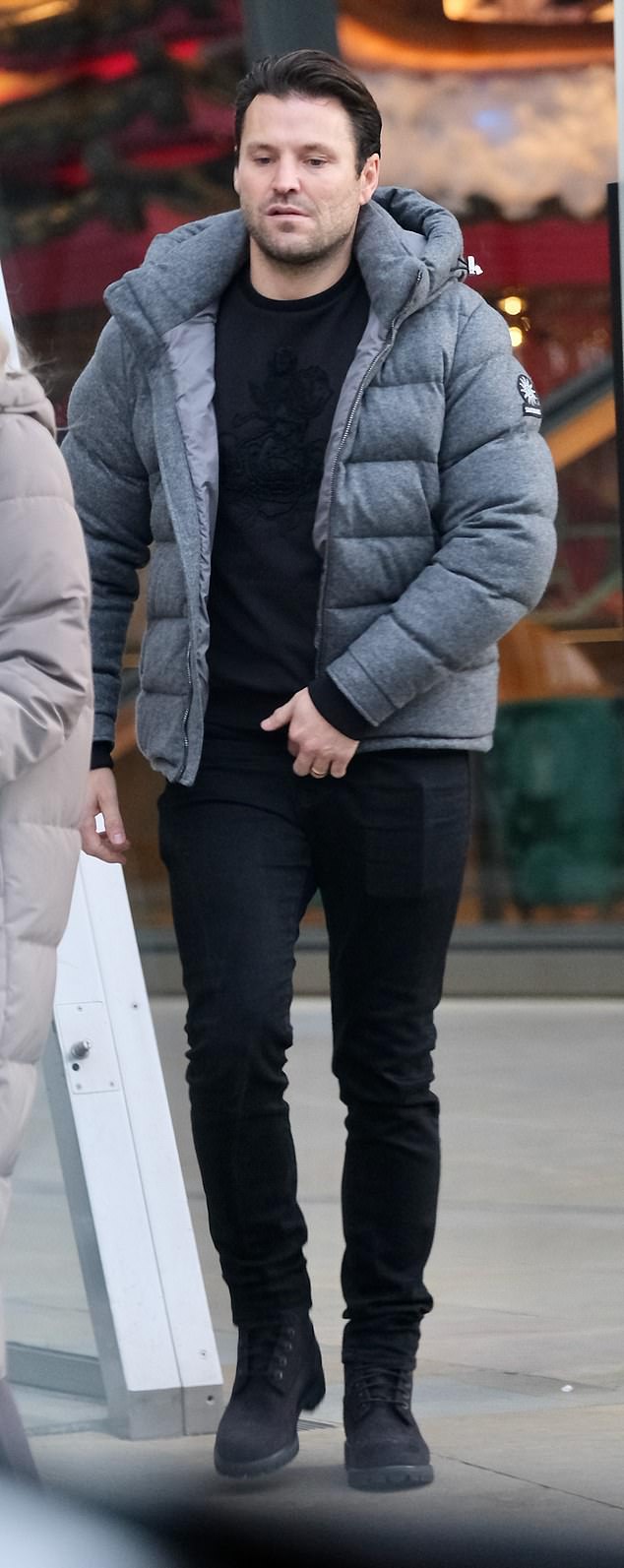 The actress, 37, and the former TOWIE star, also 37, enjoyed a bite to eat together in London before Christmas with James, who she starred with on the reality show, and Nicoline.