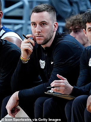 Clark's friend Connor McCaffery is an assistant coach for the Butler men's basketball team