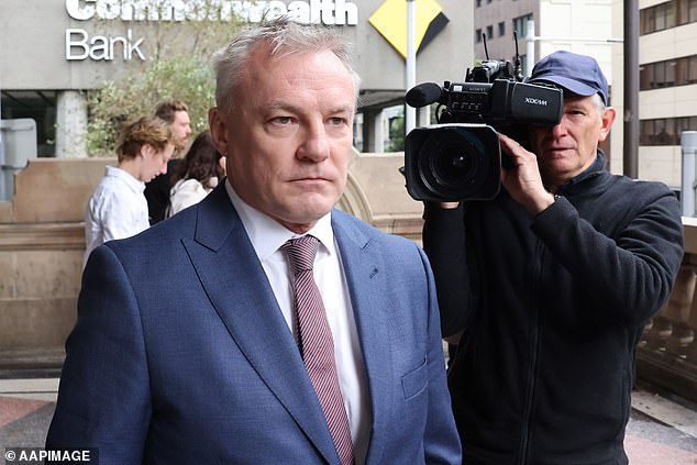 Kent (pictured outside court in May last year) reportedly settled his unfair dismissal claim against News Corp.