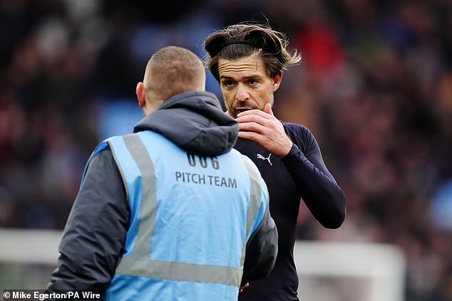 He spoke to the stewards after the final whistle after being attacked by fans throughout the match.