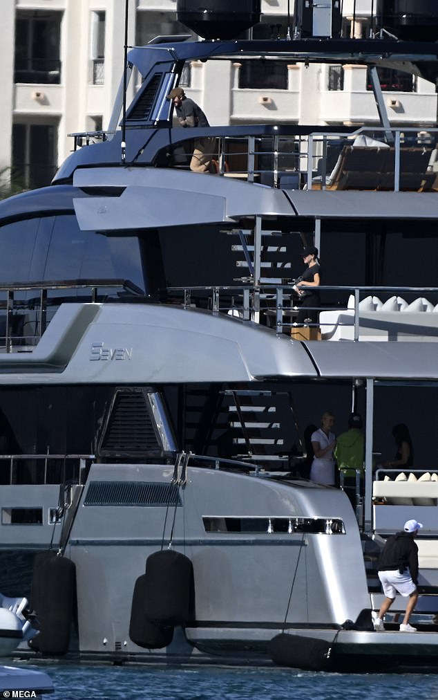 His yacht is aptly named Seven, after the former England player's shirt number. It is also the middle name of his 12-year-old daughter Harper.