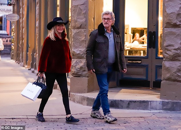 The happy couple, married since 1983, did not skimp on luxury ahead of the festive season and were seen hopping between luxury stores such as Ralph Lauren.