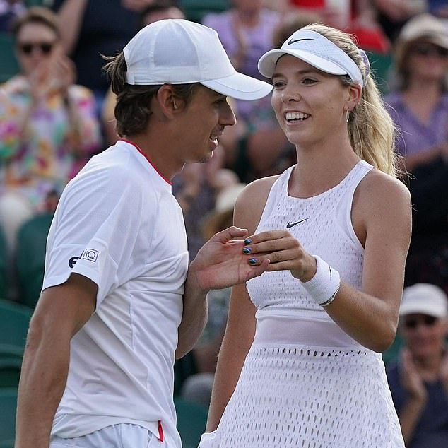 It has been an excellent year for the tennis couple, both winning twice on the WTA and ATP Tours.