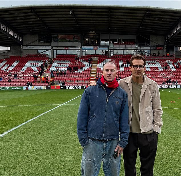 Along with fellow Hollywood star and Wrexham co-owner Ryan Reynolds, he was spotted leaving a local pub in Wales last weekend.