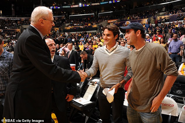 She is known to be in a relationship with Roger Federer, and the couple attended a Lakers game together in 2011.