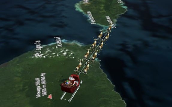 1735046443 874 NORAD Santa tracker 2024 LIVE real time location updates as Santa