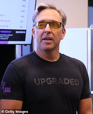 Biohacker Dave Asprey, pictured, revealed his food choice for Christmas Day