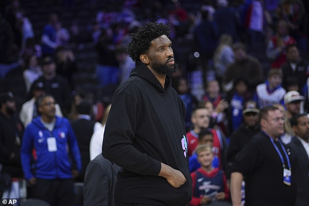 NBA suspended 76ers star Joel Embiid for three games after he assaulted a reporter