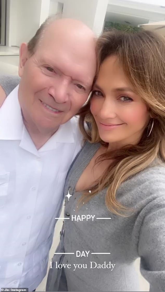 Last year, Jennifer Lopez shared a rare photo with her father on Father's Day. 'Happy Father's Day to the best dad ever!' she captioned the photo