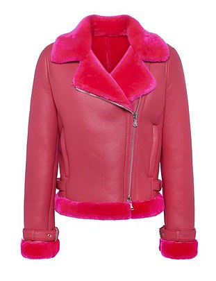 L'Agence Niri Shearling Jacket, now $1,750; lagence.com