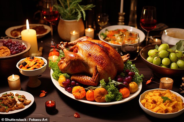 The trend could be due to rising inflation, now that things are so dire that the average cost of a traditional Christmas dinner has risen 6.5 percent in just one year (file image)