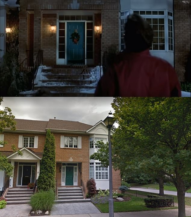 The Ontario townhouse featured in the 1994 film The Santa Clause is worth about $3.4 million.