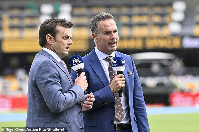 Cricket great Michael Vaughan (right) believes the escalation of tensions between the two sides has been a good thing for the series.