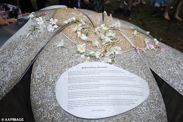 Artist Techy Masero designed and built the monument, aptly named 