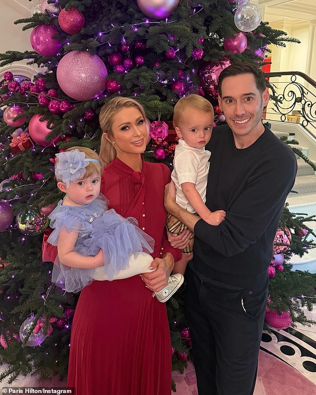 Paris and the M13 Ventures founder (right, pictured Nov. 28), 43, welcomed their two children: son Phoenix, 23 months; and their 13-month-old daughter London through a surrogate mother and employ a full-time nanny named Jean