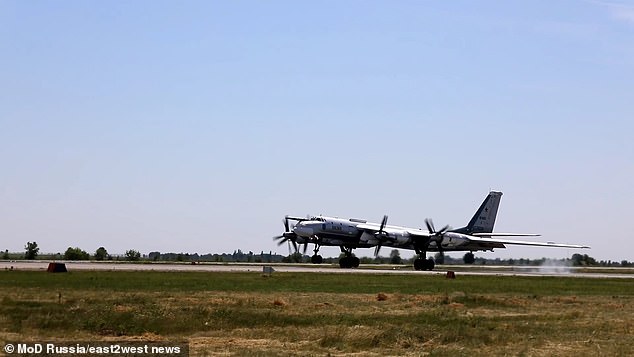 Moscow used its long-range strategic bombers, including the nuclear-capable Tu-95 'Bear' aircraft, to launch strikes against Ukraine.