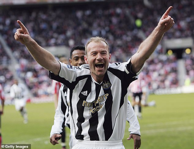 Alan Shearer became a face synonymous with goals against Newcastle's arch-rivals