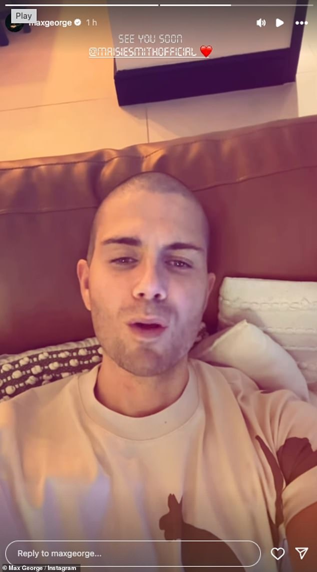 Earlier this month, The Wanted singer, 36, revealed he was in hospital after being forced to seek medical help following an undiagnosed heart condition.