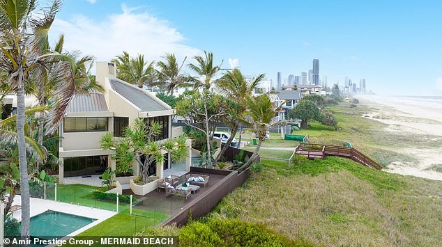 Gold Coast made the list in ninth place with a four-bedroom, four-bathroom home in Mermaid Beach that sold for $28 million in February.