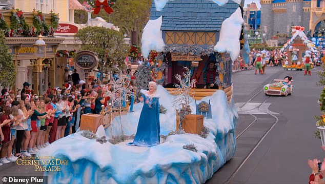 Of course, the parade also included Disney favorites like Mickey and Minnie Mouse, Buzz Lightyear from Toy Story, and Disney princesses.