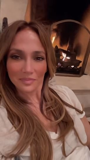 Meanwhile, Jennifer Lopez was celebrating her first holiday season since filing for divorce from Ben Affleck on their second wedding anniversary in August.