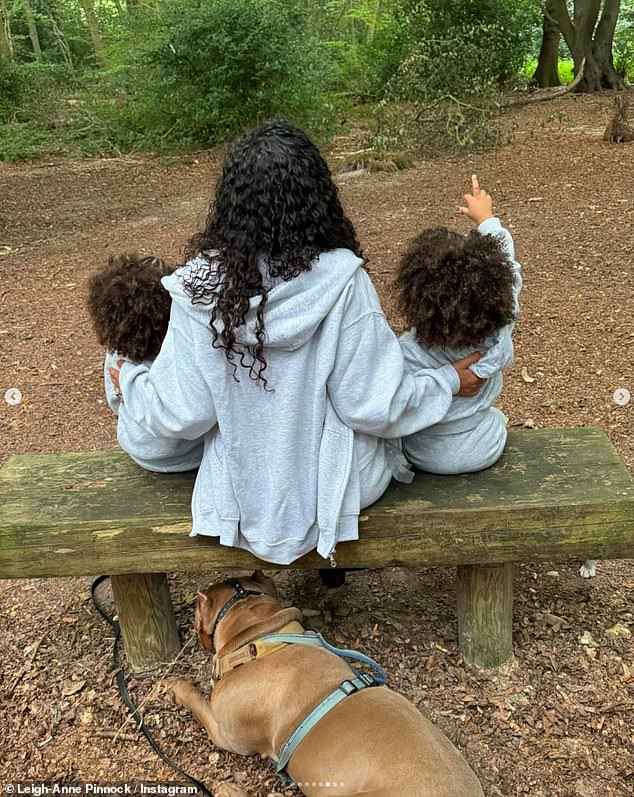 The My Love hitmaker and her husband welcomed twins just five days before her bandmate Perrie Edwards gave birth to their son Axel in August 2021.