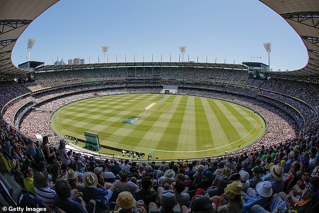 The Boxing Day Test is a national sporting treasure, and the crowd record could be broken on the first day of this year's highly anticipated clash with India (pictured, the MCG during the Boxing Day Test in 2017).