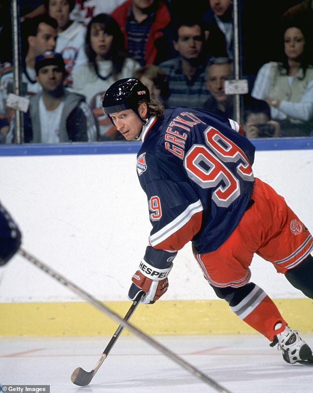 Wayne Gretzky is a Canadian former professional ice hockey player and former head coach. He played twenty seasons in the National Hockey League for four teams from 1979 to 1999