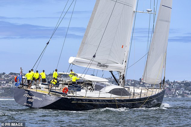 While other crews will cook their food in plastic bags, sailors on the Maritimo 100 will enjoy meals such as roast ham and roast potatoes.