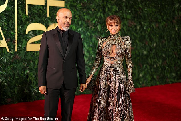 Halle and Van have been dating since 2020 and the Monster's Ball star has been dealing with aging and menopause lately. Seen here on December 12, 2024 in Saudi Arabia.