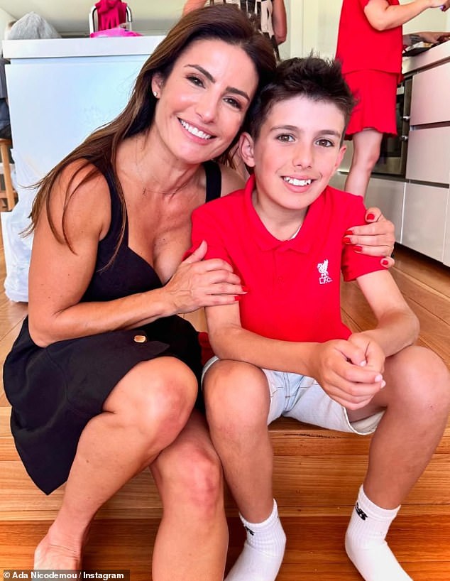 Later on Christmas Day, Ada gave more insight into her celebrations by posting some sweet photos with her son Johnas, 12, who she shares with her ex Chrys Xipolitas.