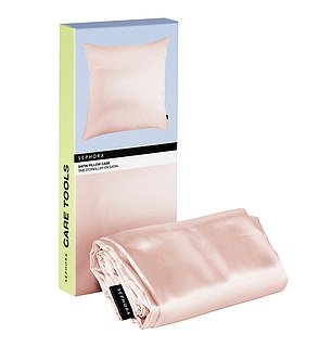 Sephora's satin pillowcase is another must-have if you want an easy way to care for your hair and skin.