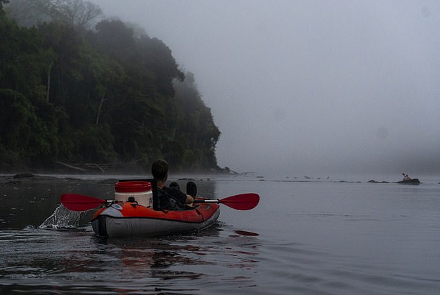 Towards the end of their 37-day journey, the group began experiencing hallucinations while rowing down the river at night.