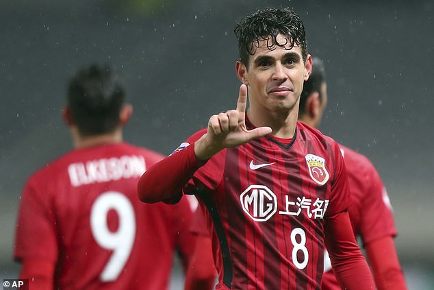 Move to Sao Paulo ends Oscar's eight years in China with Shanghai port