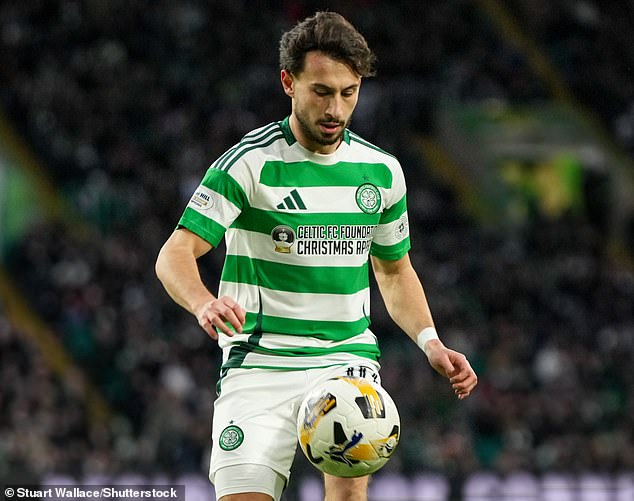 Celtic await news on winger Nicolas Kuhn's injury