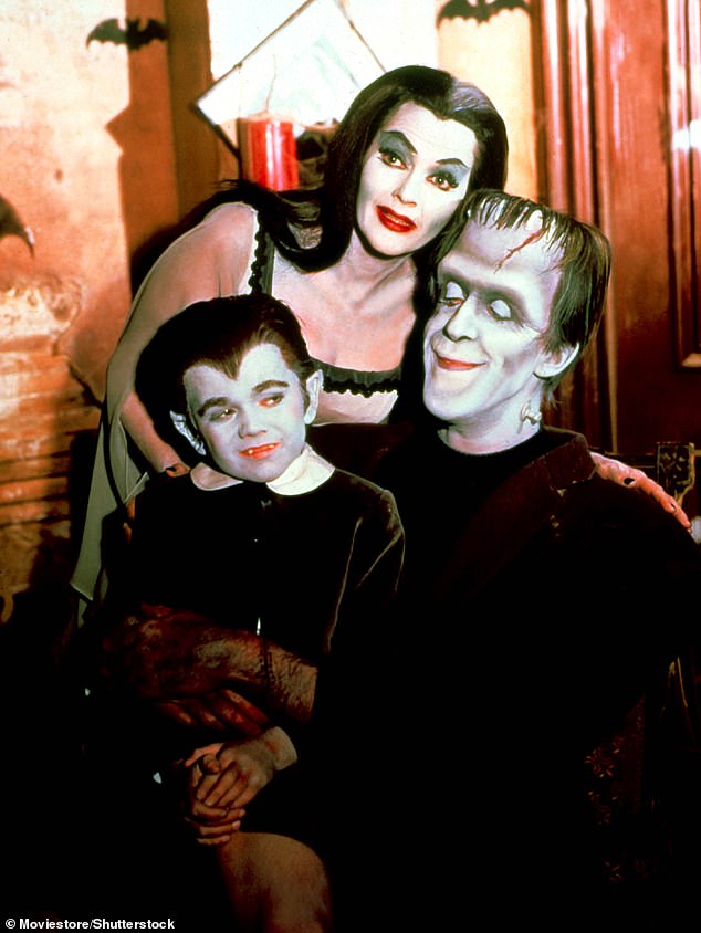 In his most famous role in The Munsters, he played Eddie Munster, a young werewolf son of a Frankenstein monster, played by Fred Gwynne, and his vampire wife, played by Yvonne De Carlo.