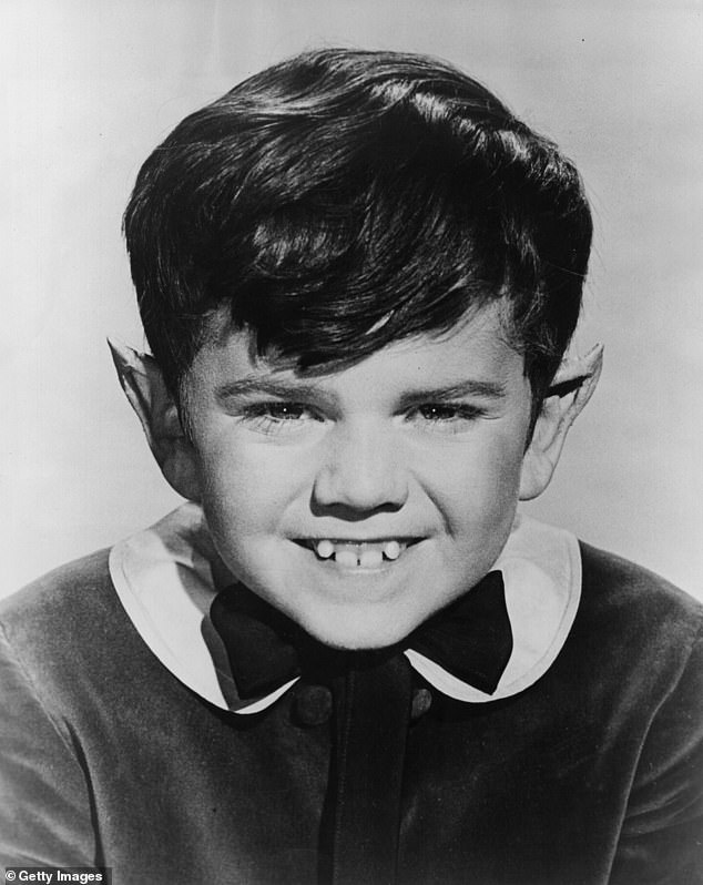 Patrick was 11 when he was given pointy ears and a toothy smile to play Eddie, the youngest member of The Munsters.