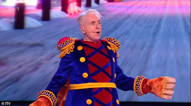 Holly Johnson dressed as the Nutcracker and won the Christmas special