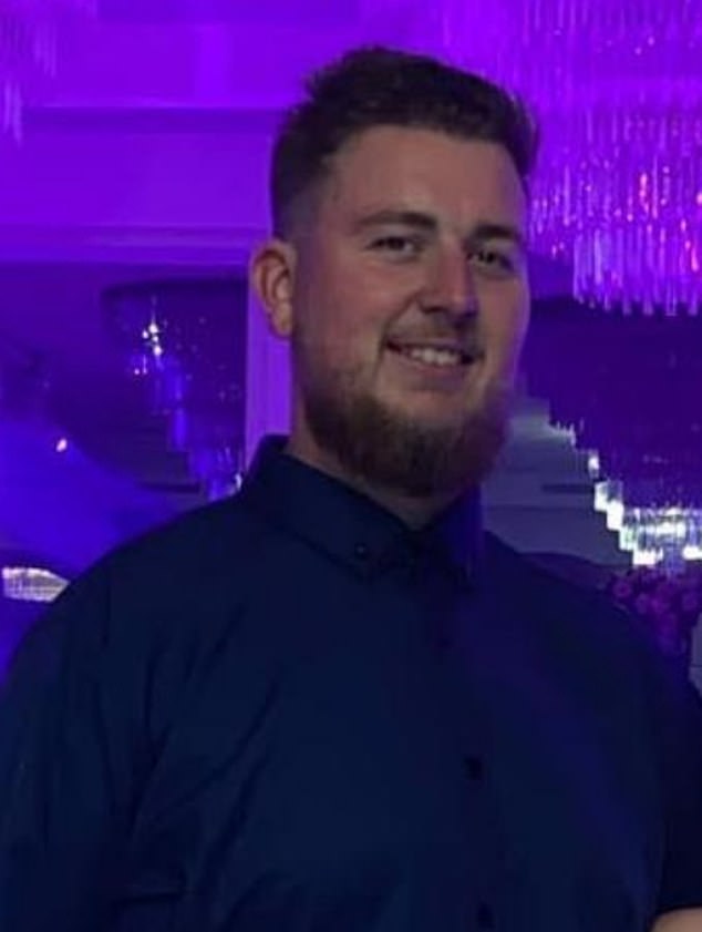 Aaron Greentree, 29 (pictured), died while working at a property in Jet Place, in Eagle Vale, in Sydney's southwest, about 10am on December 24.