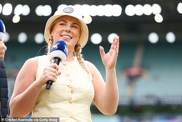 Smiling as she spoke, Brooke gave off a sunny aura that matched well with the summery vibes of her outfit.