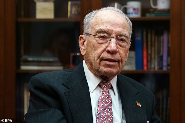 Republican Iowa Senator and new Senate Judiciary Committee Chairman Chuck Grassley said Democrats had their priorities clear, but says Donald Trump will confirm more than 240 judges